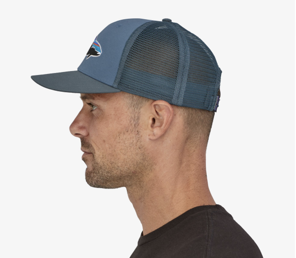 Patagonia Fitz Roy Trout Trucker 38288 PGBE Model Side Patagonia Fitz Roy Trout Trucker 38288 PGBE Model Side